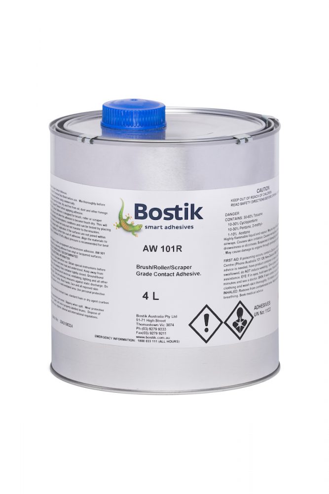 Bostik AW 101R Brush/Roller/Scraper Grade Contact Adhesive