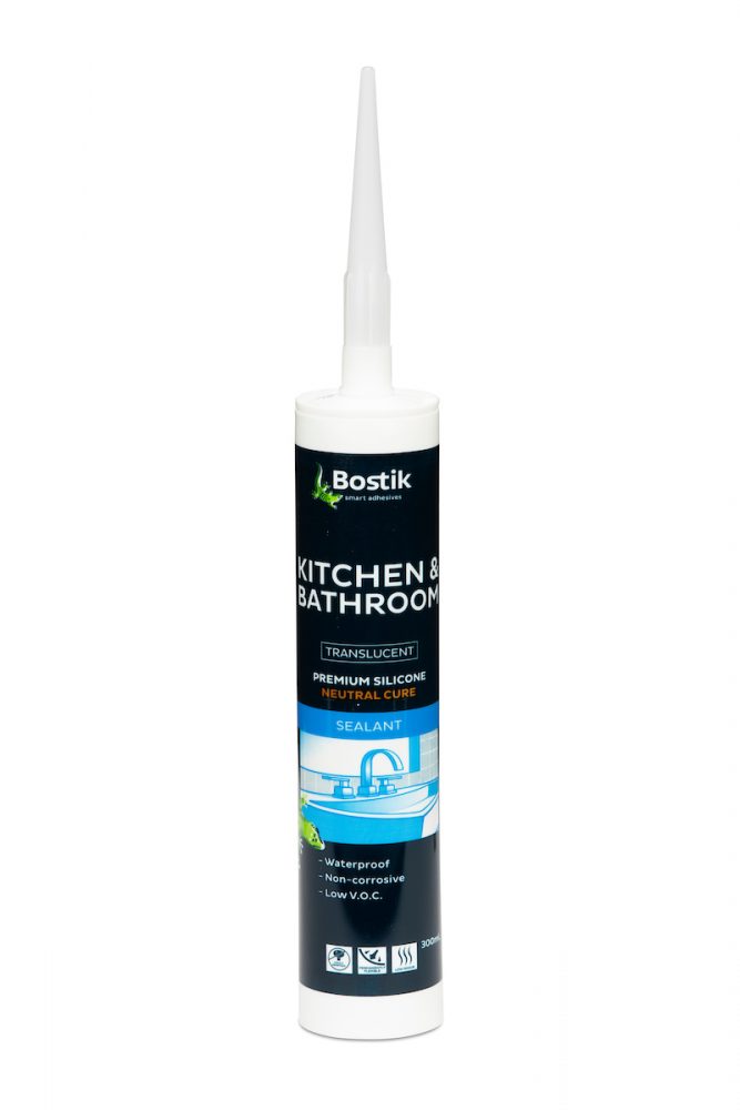Bostik Kitchen & Bathroom Translucent Silicone 300ml